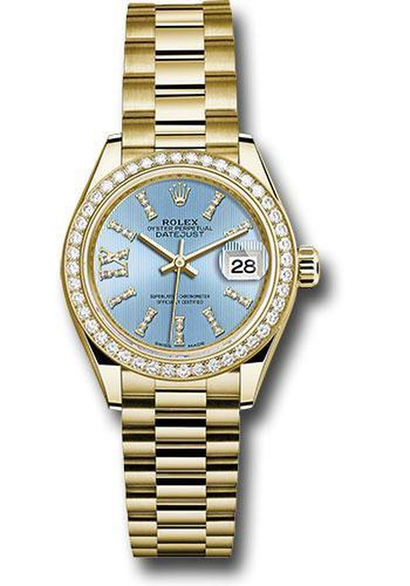 Rolex Lady Datejust 28Mm Watch: 279138RBR Cbls36Dix8Dp