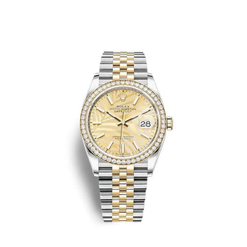 Datejust 36 Oystersteel and Yellow Gold Ref# 126283RBR-0023
