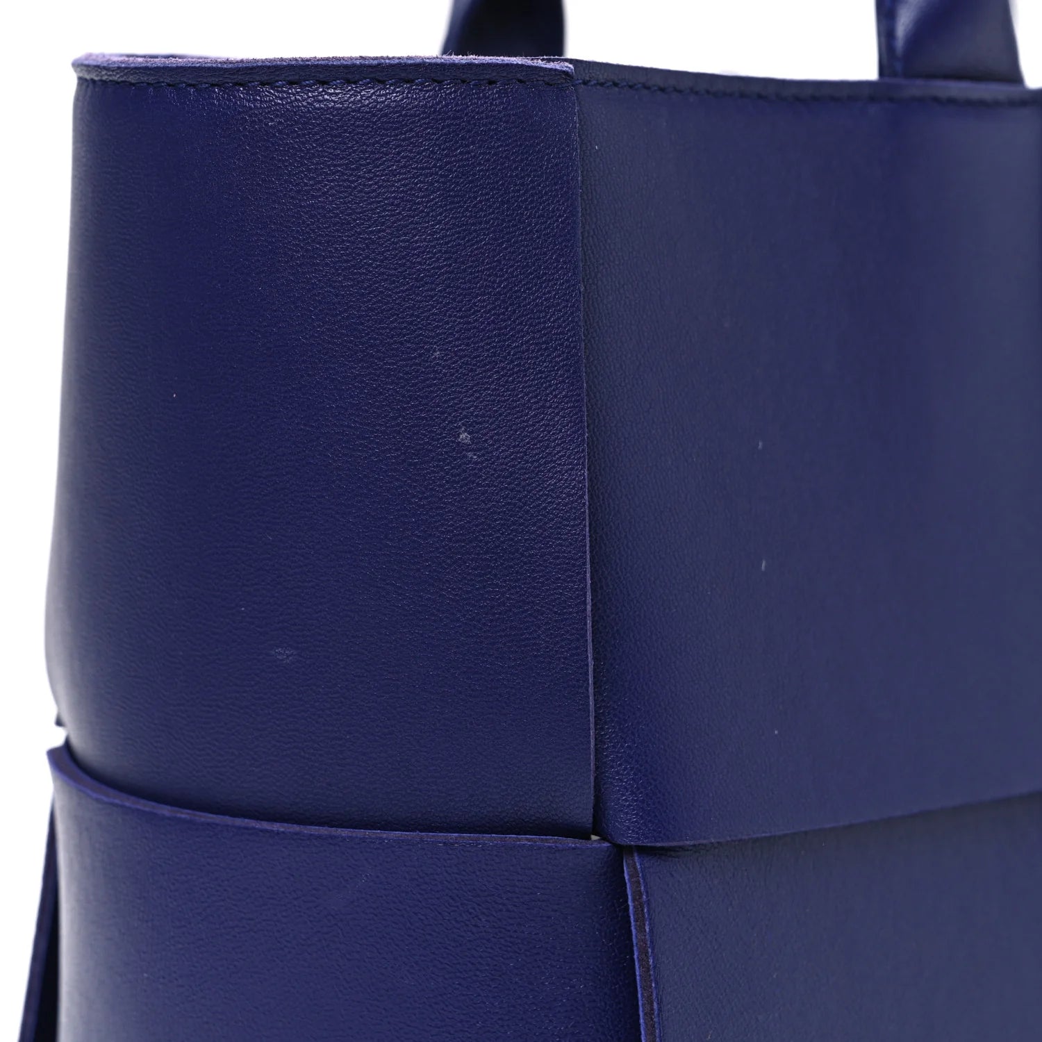 Smooth Calfskin Intrecciato Small Arco Tote Unicorn