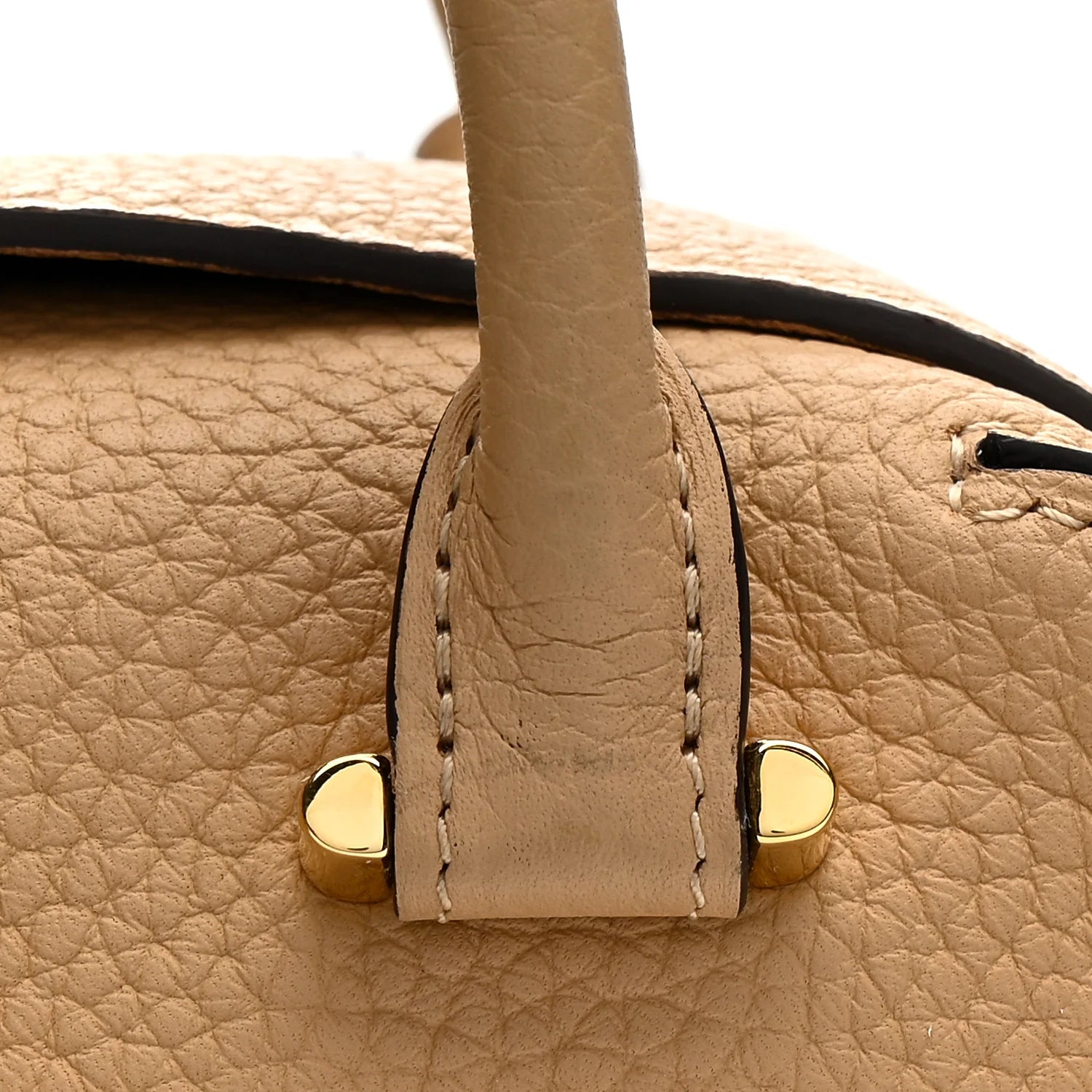 Taurillon Soft Nano Cool Box Satchel Latte