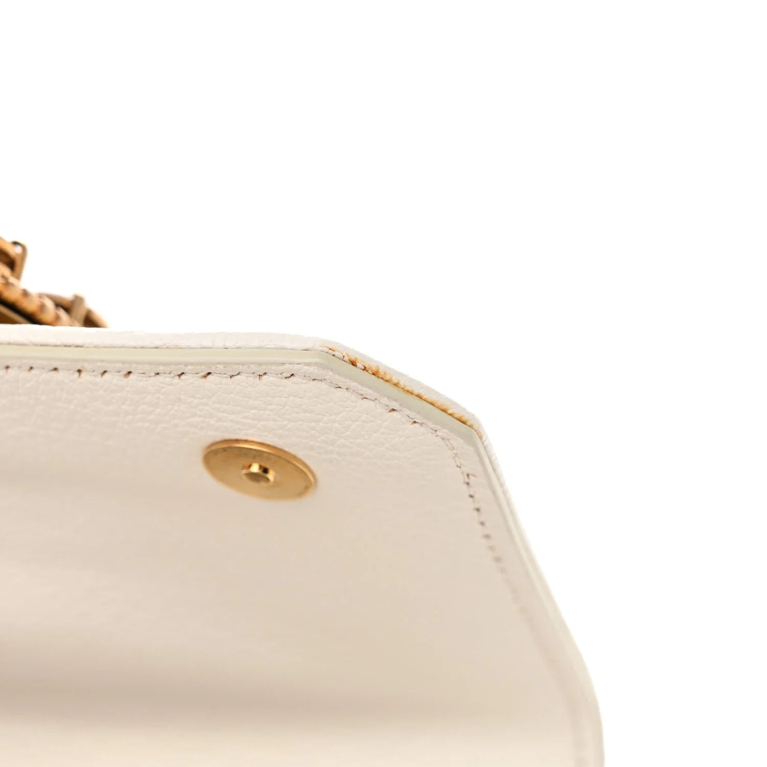 Raffia Madras Crystal Embellished Lady Shoulder Bag Naturale White