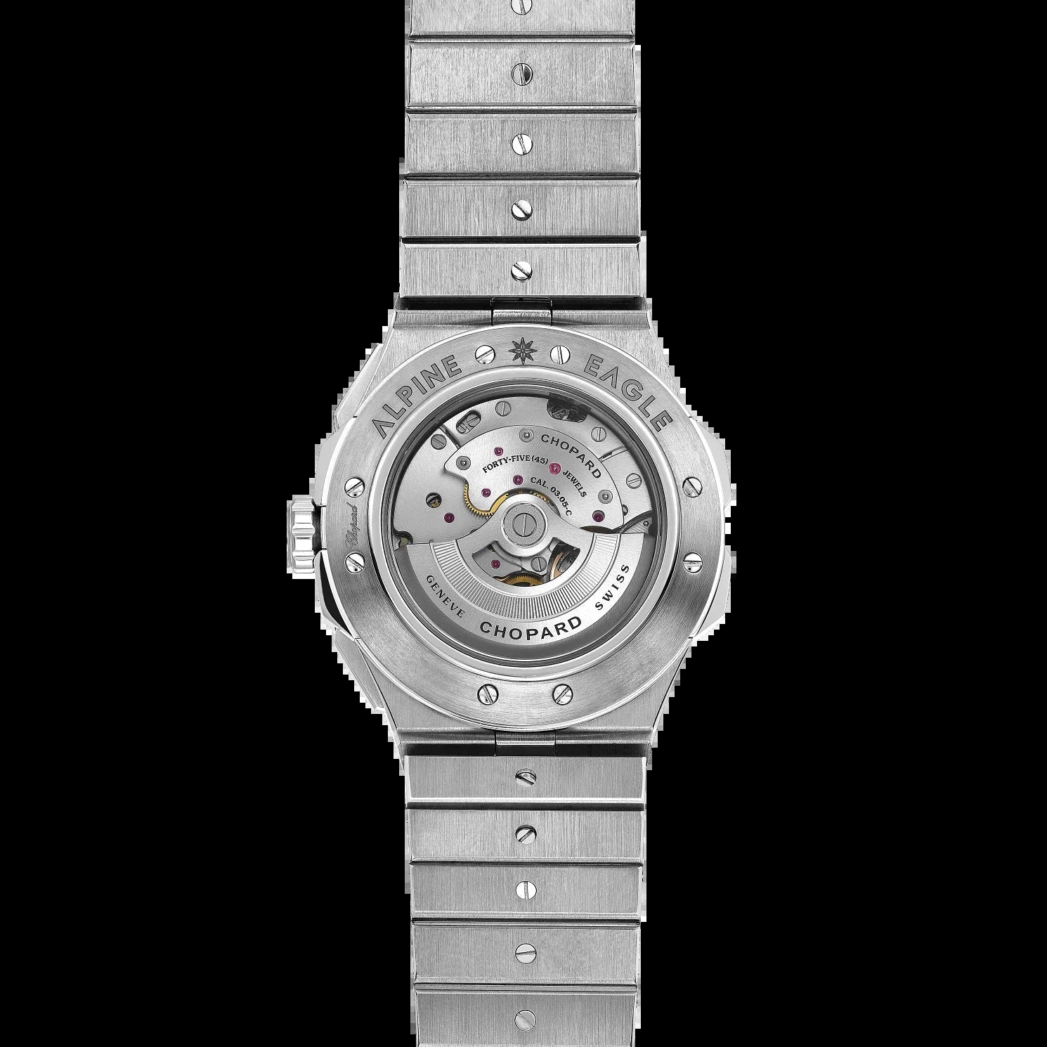 Unworn  Alpine Eagle XL Chrono, Stainless Steel, 44Mm, Ref# 298609-3002, Box and Papers