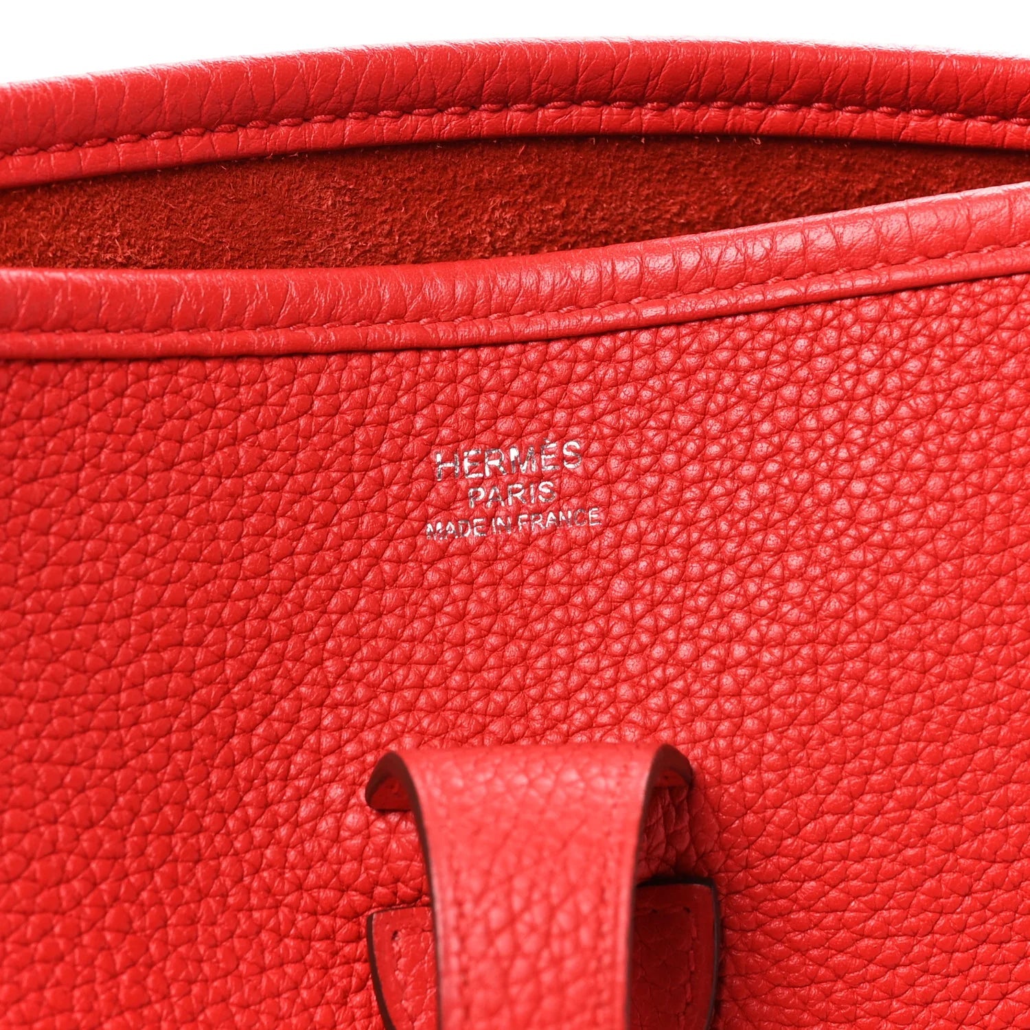 Taurillon Clemence EVELYNE III PM Rouge De Coeur