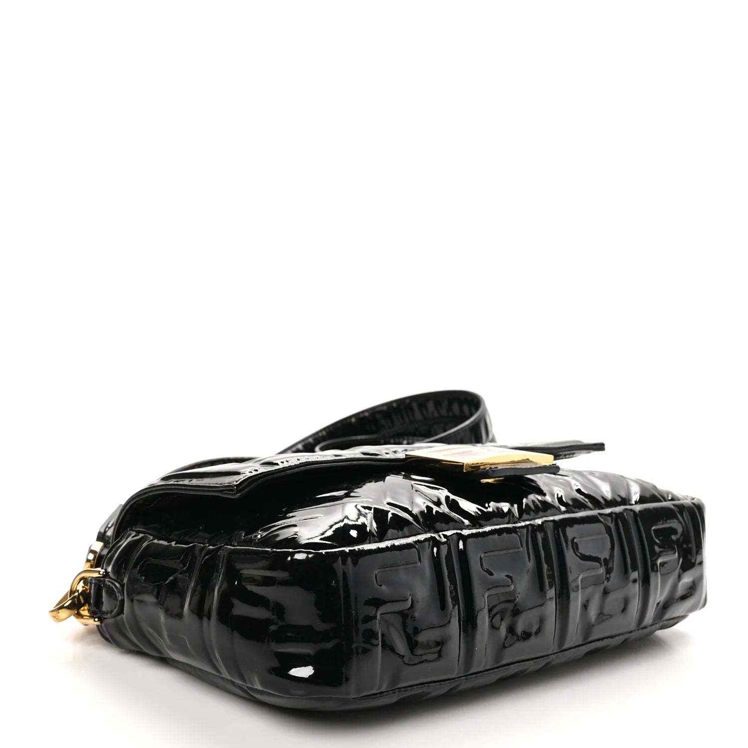 Patent FF 1974 Embossed Baguette Black