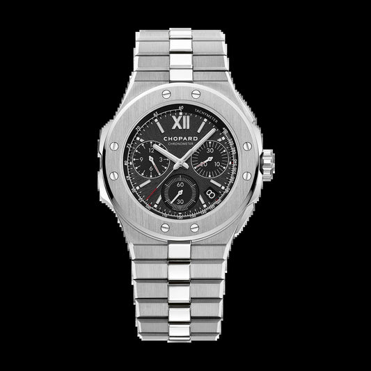 Unworn  Alpine Eagle XL Chrono, Stainless Steel, 44Mm, Ref# 298609-3002, Box and Papers