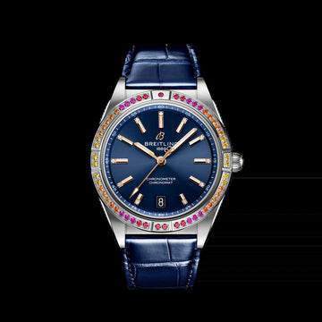 Chronomat Automatic 36 South Sea, Stainless Steel, Diamonds and Gem, Ref# A10380611C1P1, Unworn 2024