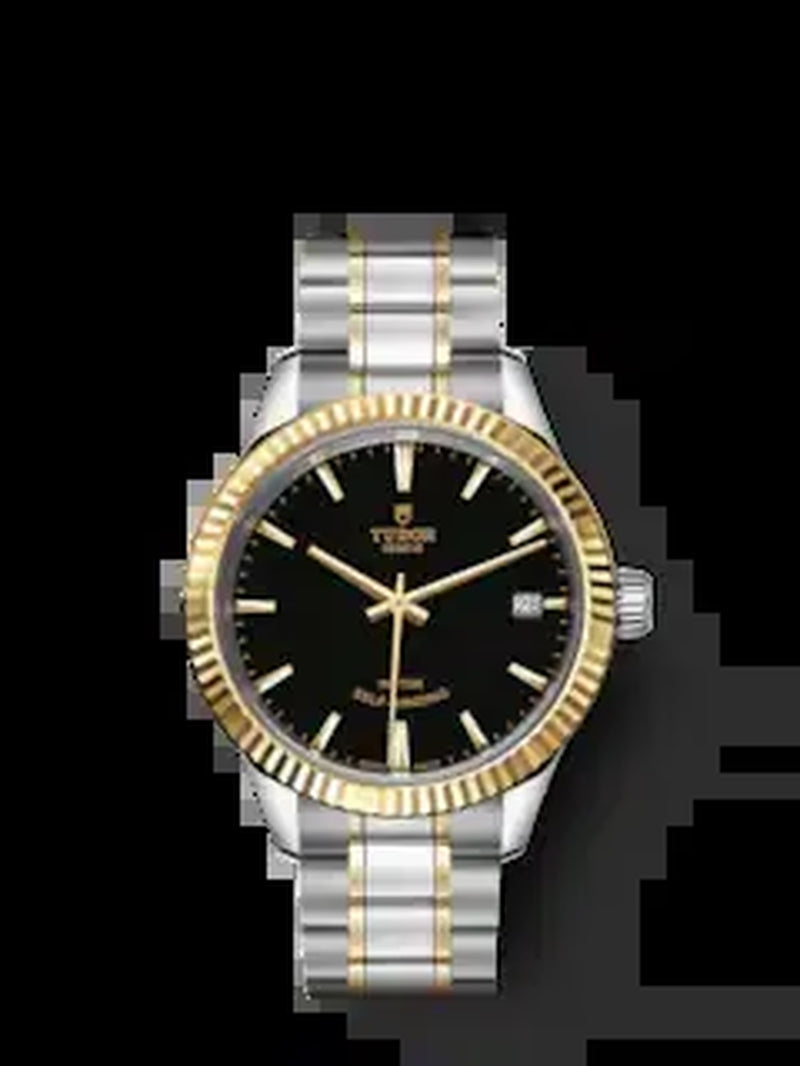 Style, Stainless Steel and Yellow Gold, 34Mm, Ref# M12313-0005