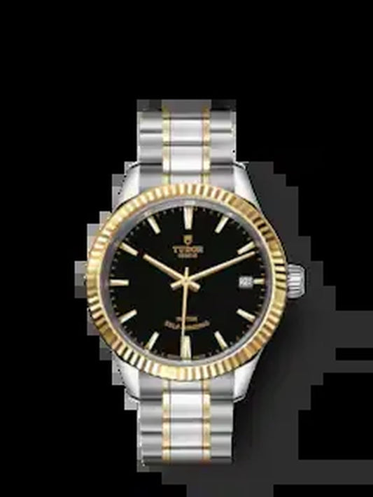 Style, Stainless Steel and Yellow Gold, 34Mm, Ref# M12313-0005