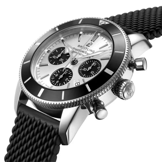Superocean Heritage B01 Chronograph 44 Stainless Steel Ref# AB0162121G1S1, Box and Papers
