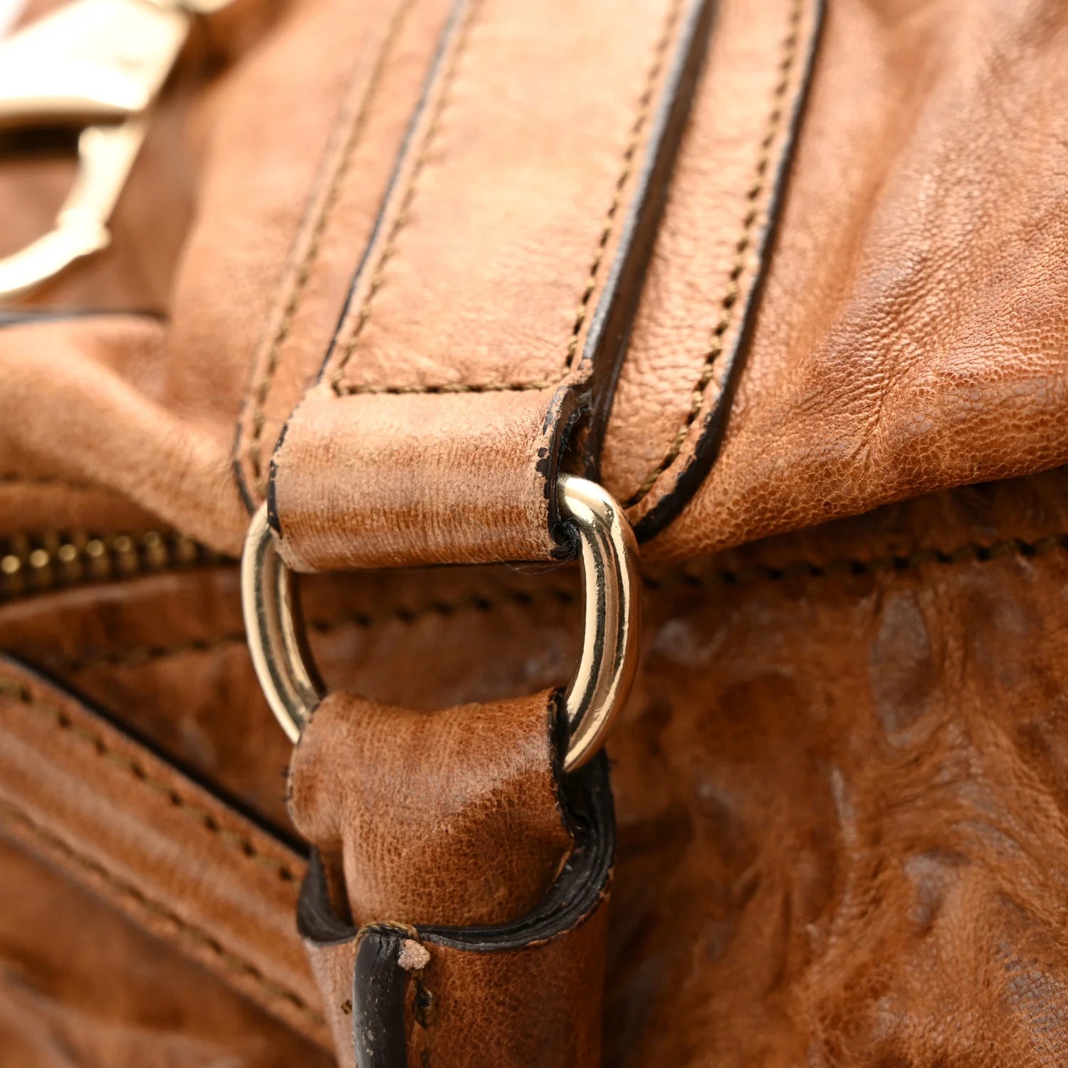 Tumbled Sheepskin Large Pandora Brown