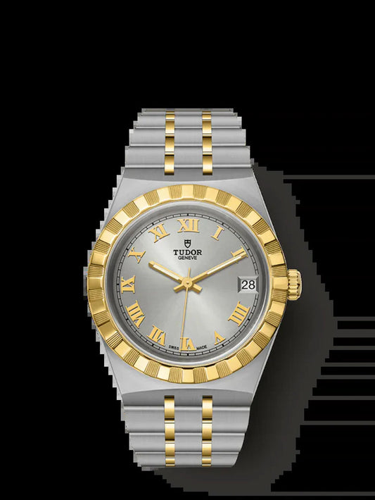 Royal, Stainless Steel and 18K Yellow Gold, 34Mm, Ref# M28403-0001
