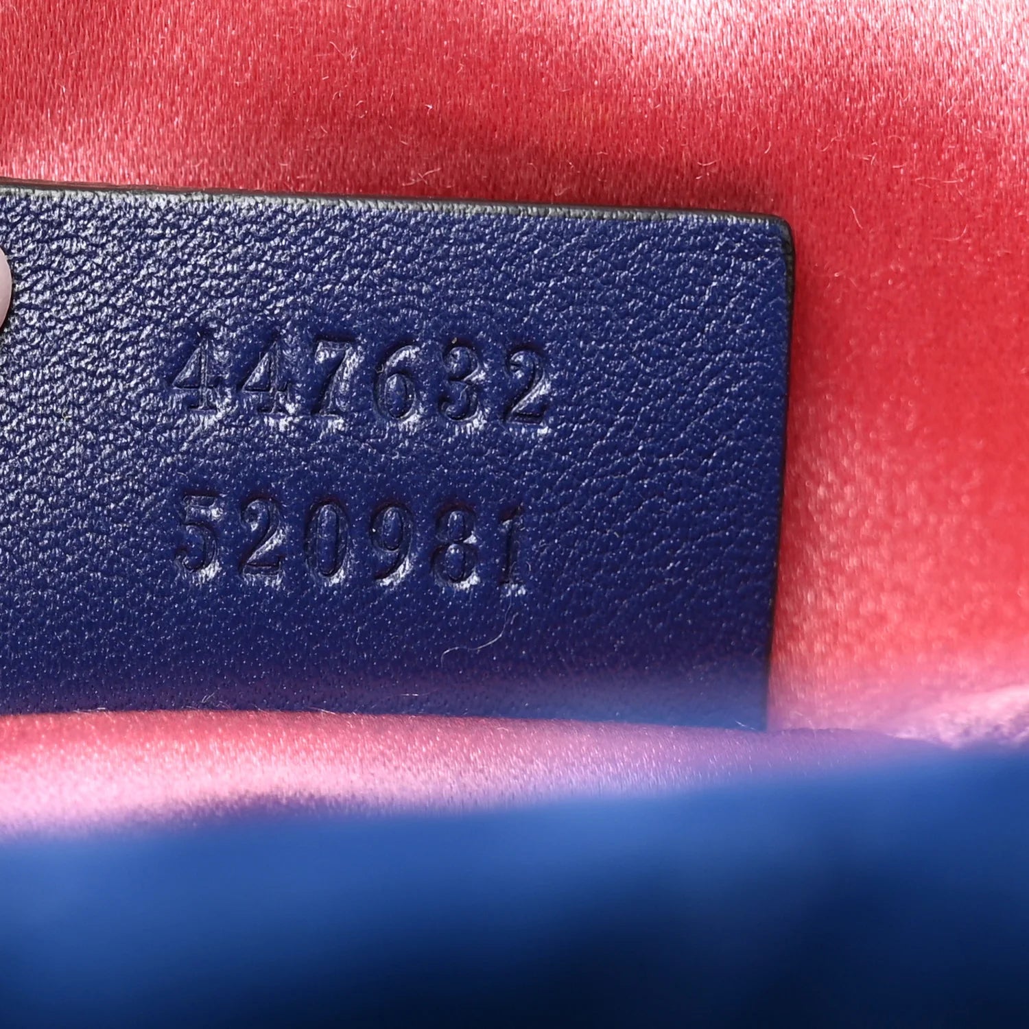 Velvet Matelasse Small GG Marmont Chain Shoulder Bag Cobalt