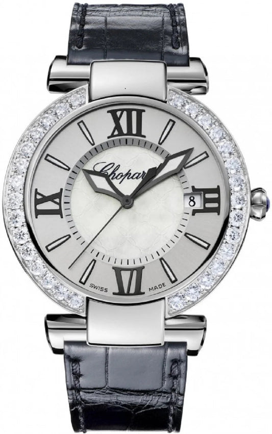 Unworn  Imperiale Automatic, Lucent Steel™, and Diamonds 40Mm, Ref# 388531-3002, Box and Papers