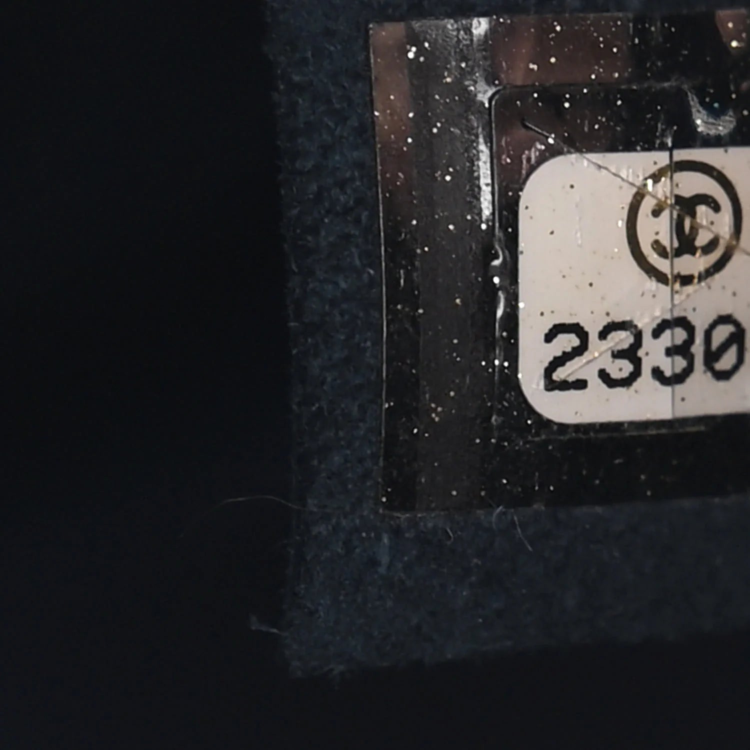 Grained Calfskin Quilted Large Casual Pocket Bowling Bag Blue