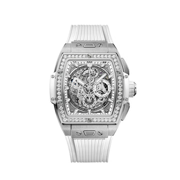 Spirit of Big Bang TITANIUM WHITE DIAMONDS Ref# 642.NE.2010.RW.1204