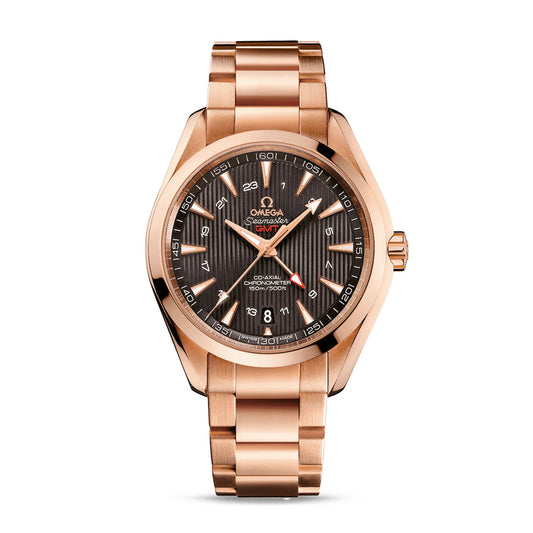 Seamaster AQUA TERRA 150M CO‑AXIAL CHRONOMETER GMT Ref# 231.50.43.22.06.002