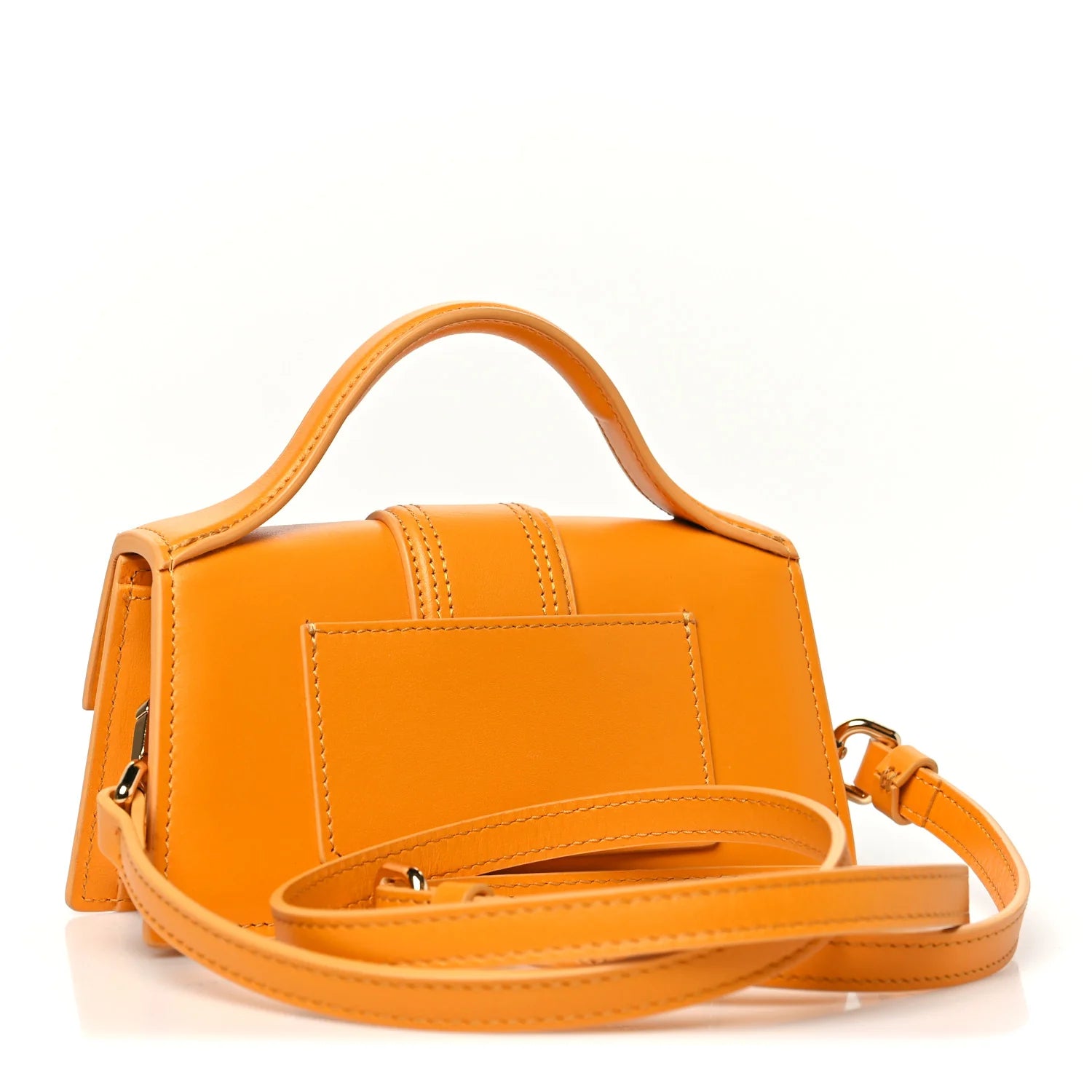 Smooth Calfskin Le Bambino Dark Orange