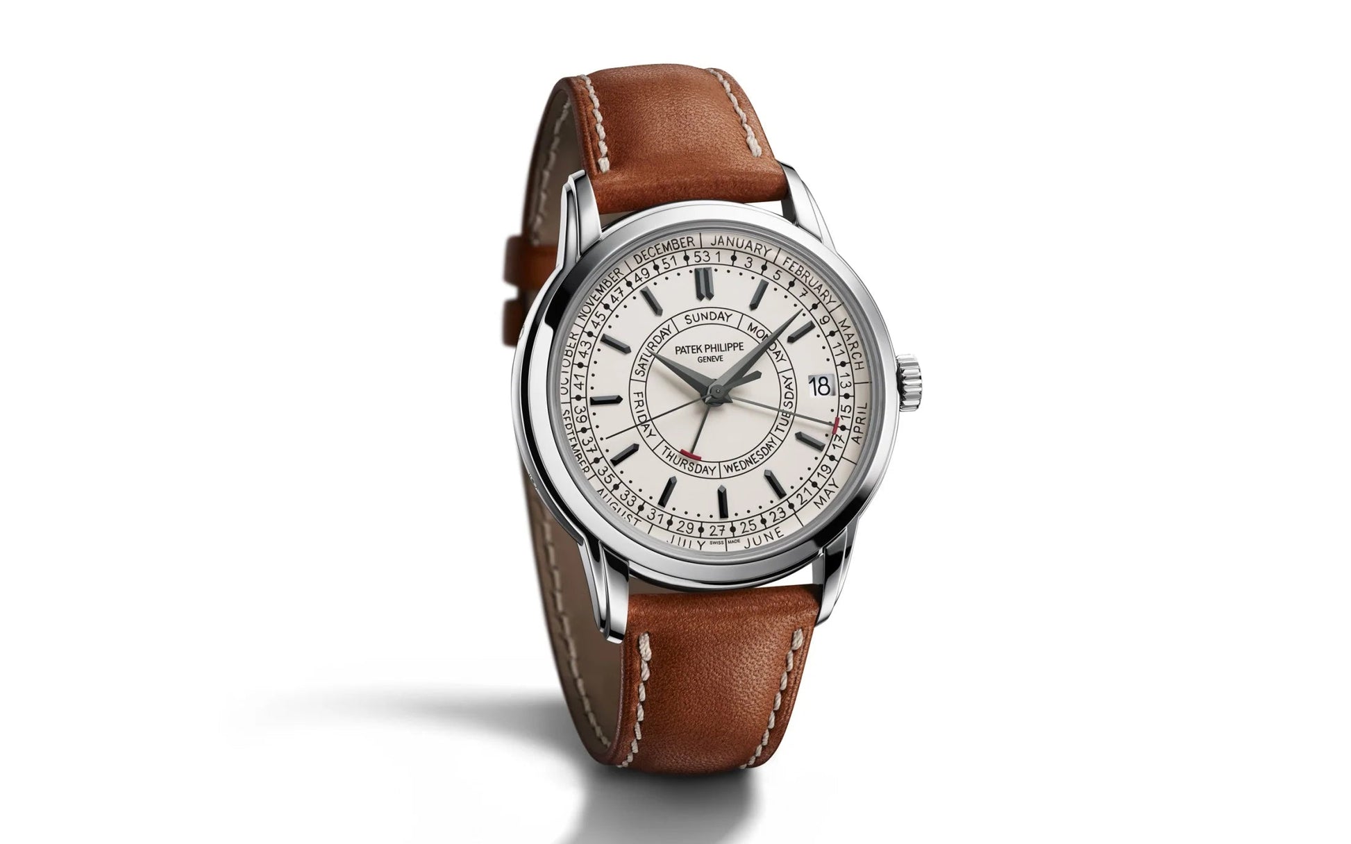 Complication, Stainless Steel, 40Mm, Calatrava Weekly Calendar Ref# 5212A-001