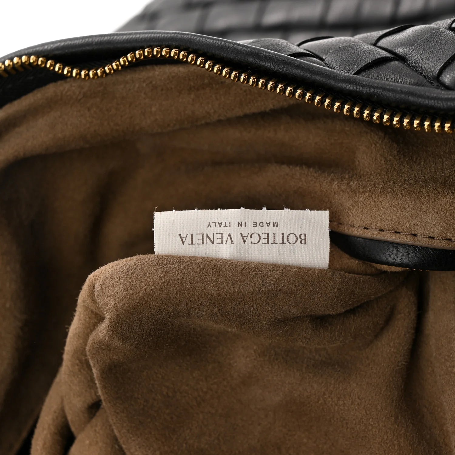 Supple Nappa Intrecciato Maxi Veneta Black