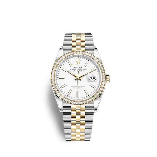 Datejust 36 Oystersteel and Yellow Gold Ref# 126283RBR-0005