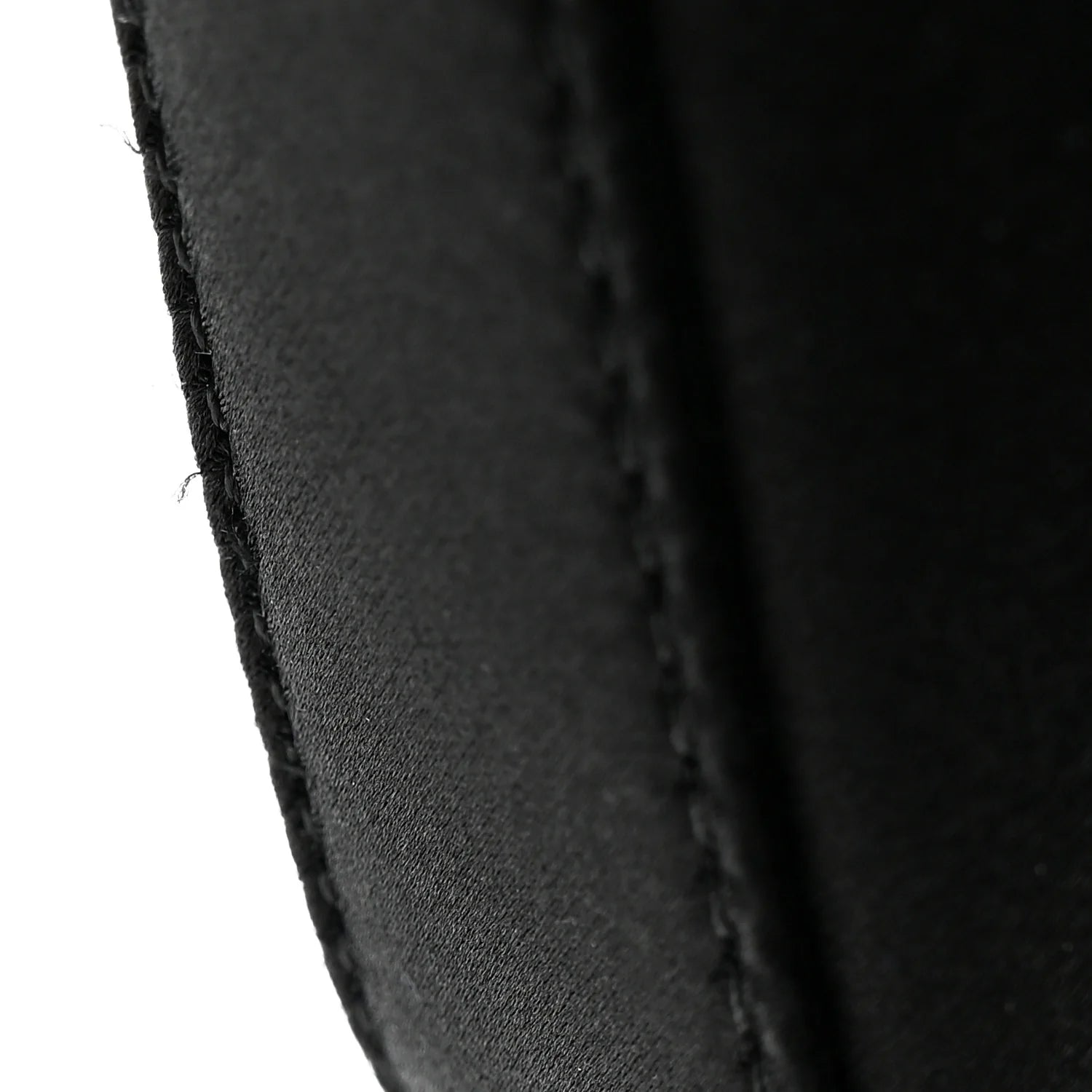 Silk Satin Phone Baguette Black