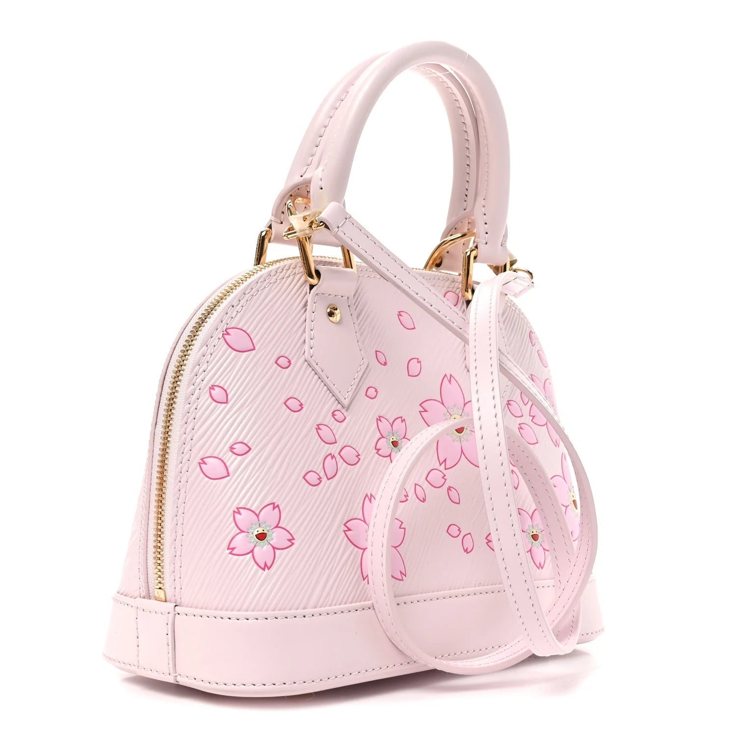 LV X TM Epi Cherry Blossom Alma BB Pink