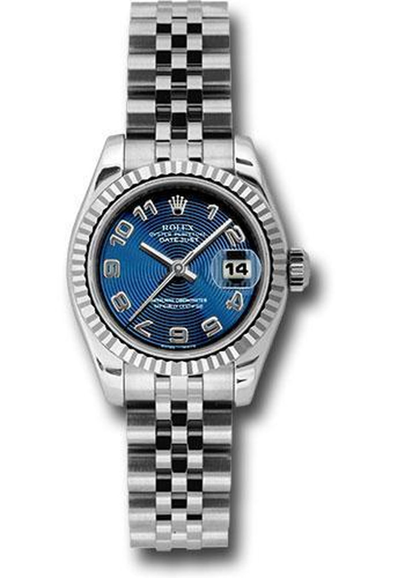 Rolex Lady Datejust 26Mm Watch 179174 Blcaj