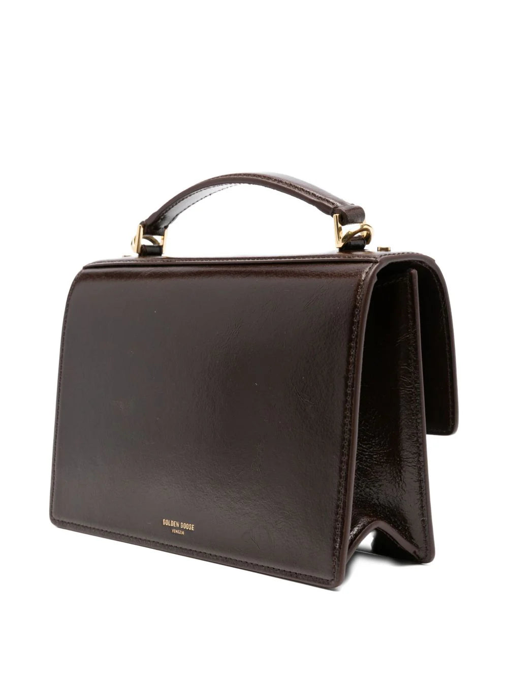 DARK BROWN LEATHER HANDBAGS