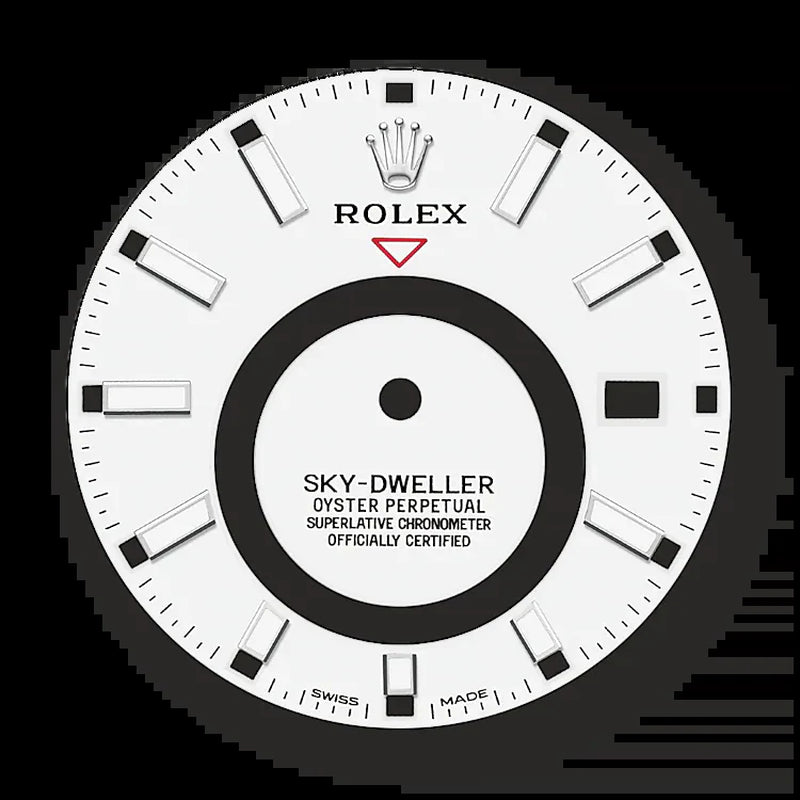 Sky-Dweller 42Mm, Oystersteel and 18K White Gold, Ref# 326934-0001