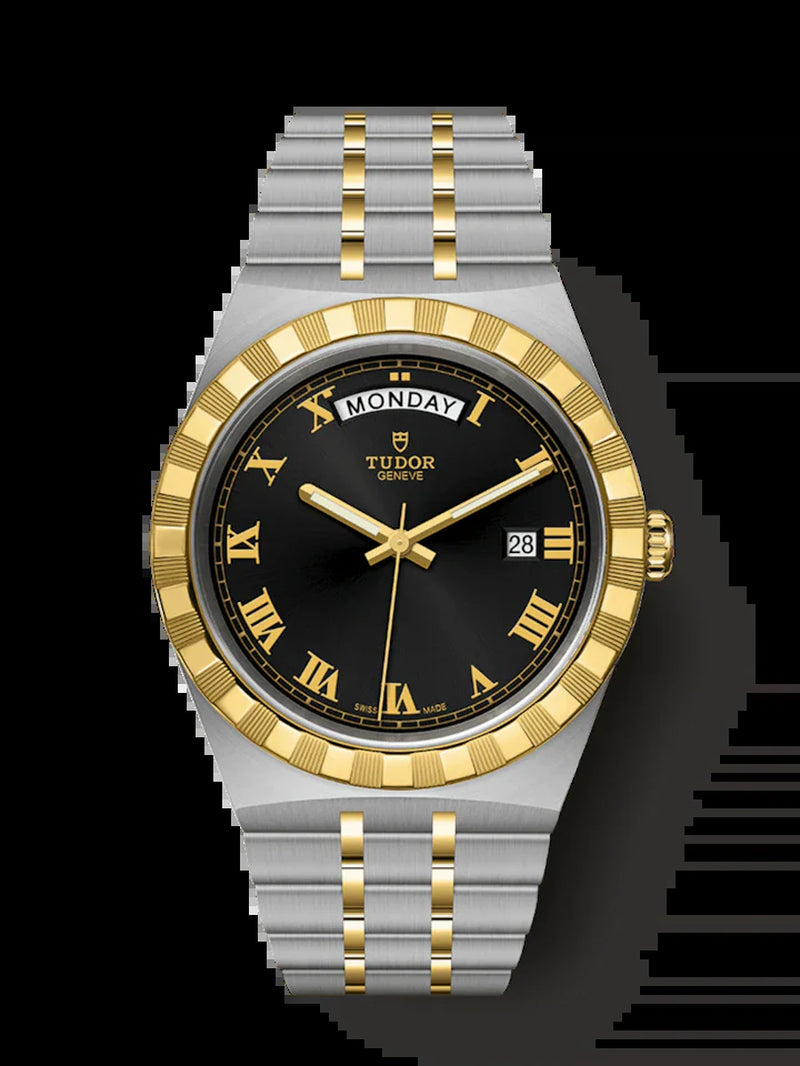 Royal, Stainless Steel and 18K Yellow Gold, 41Mm, Ref# M28603-0003