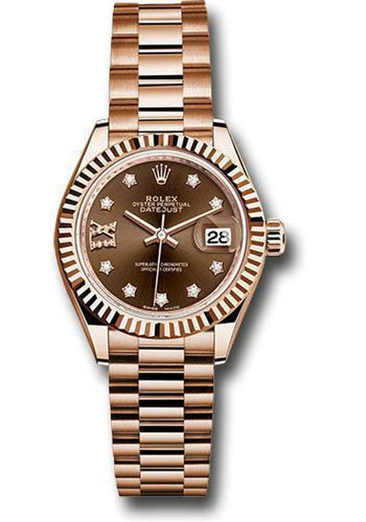 Rolex Lady Datejust 28Mm Watch 279175 Cho9Dix8Dp