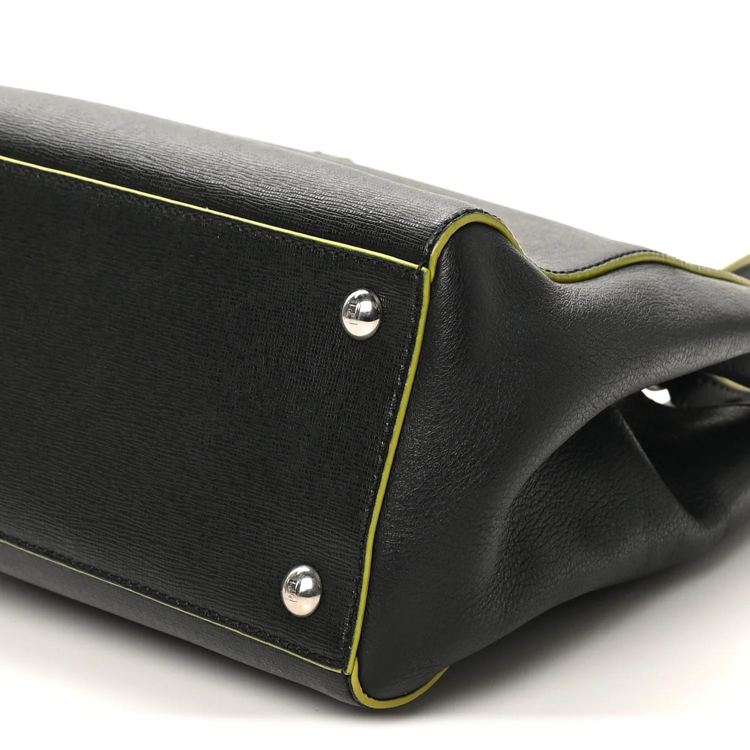 Vitello Elite Apple Charm Petite 2Jours Tote Black