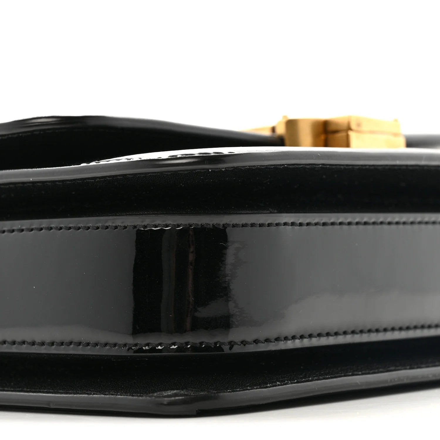 Vernice Diamond Small Solferino Satchel Black