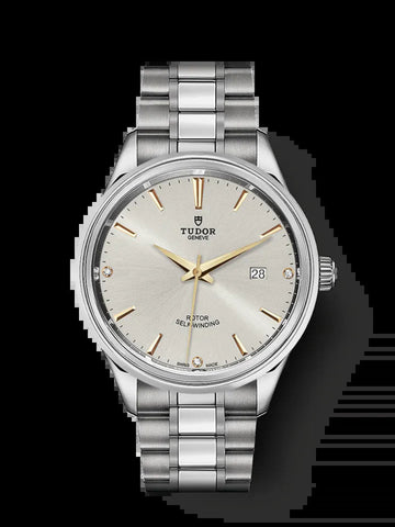 Style, Stainless Steel and Diamond-Set, 41Mm, Ref# M12700-0019