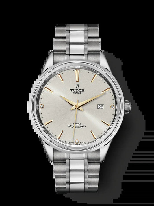 Style, Stainless Steel and Diamond-Set, 41Mm, Ref# M12700-0019