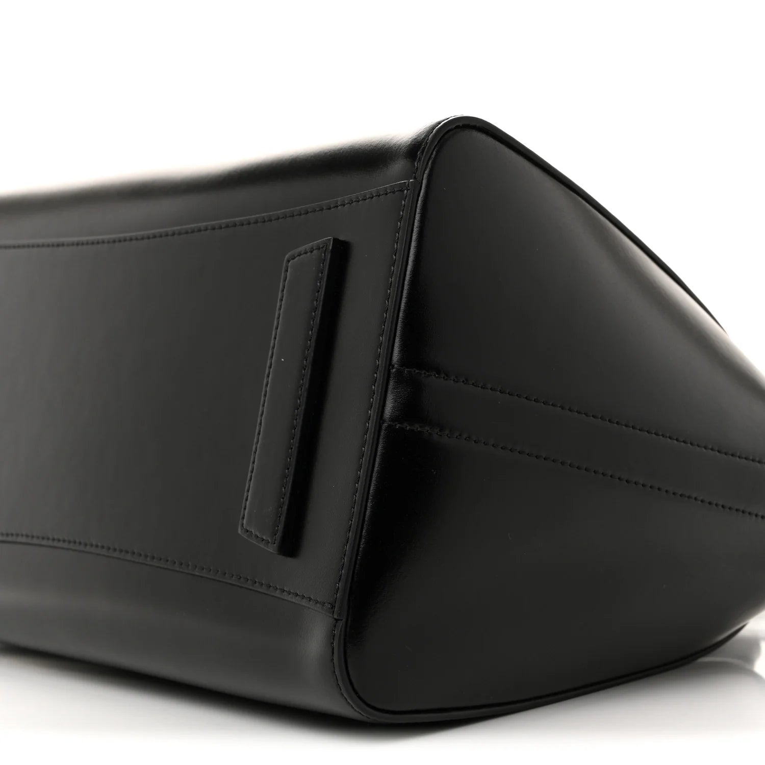 Shiny Lord Calfskin Medium Antigona Black