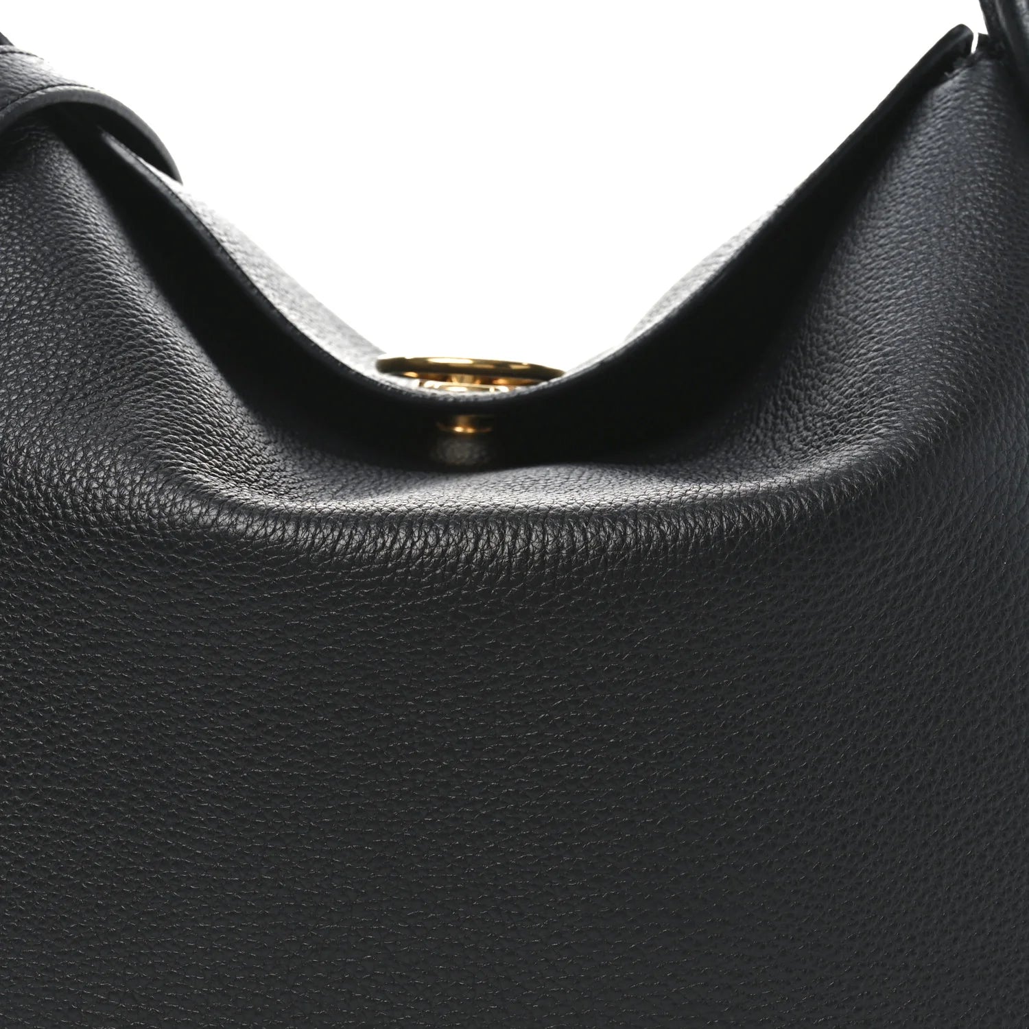 Small Classic Grain Calfskin Leighton Black