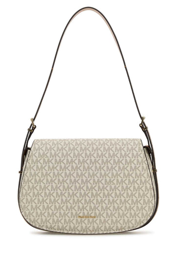 PRINTED CANVAS MOORE SHOULDER BAG