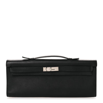 Swift Kelly Cut Clutch Pochette Black