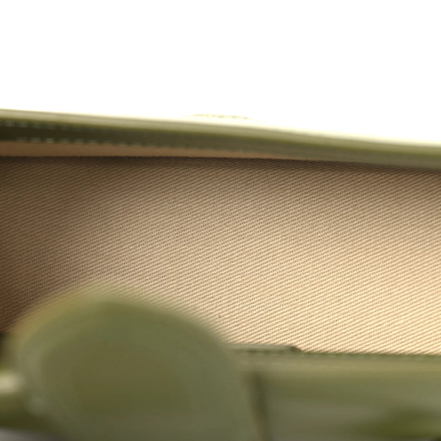 Smooth Calfskin Le Bambino Khaki