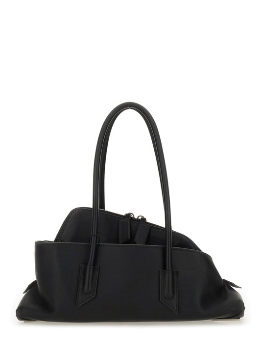 LA PASSEGGIATA SMALL LEATHER HANDBAG