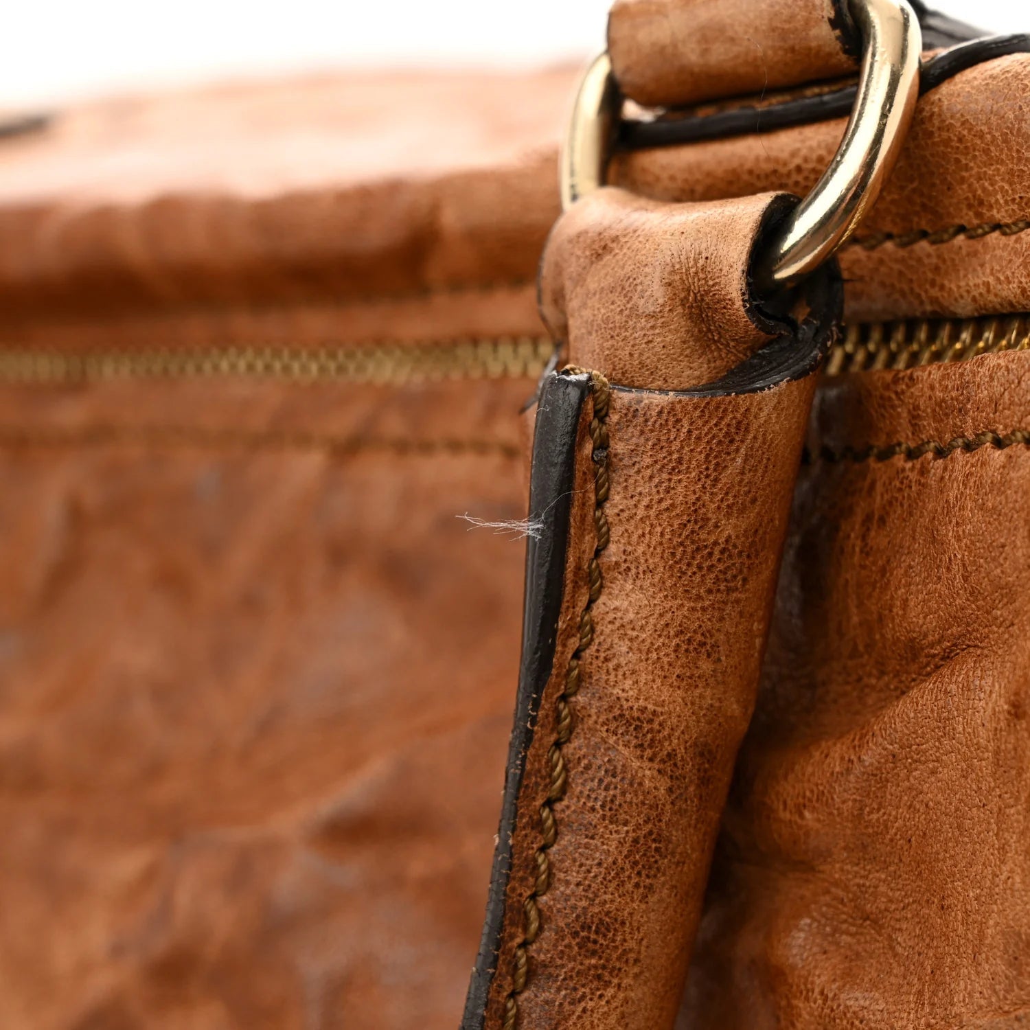 Tumbled Sheepskin Large Pandora Brown