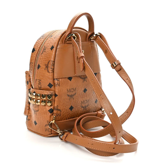 Visetos Side Stud X-Mini Stark Bebe Boo Backpack Cognac