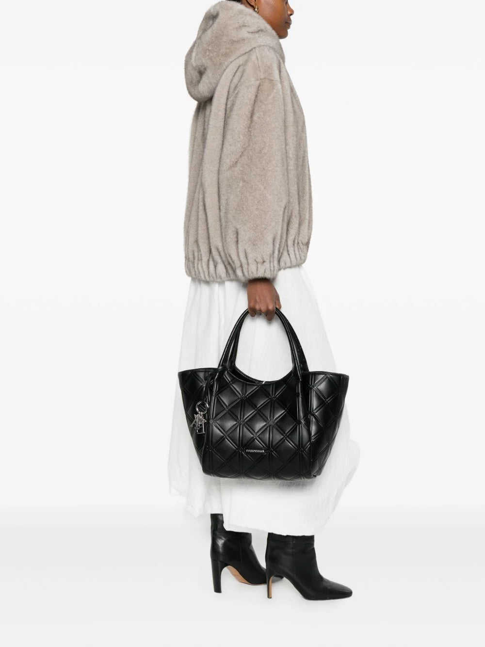 LEATHER SHOPPING BAG