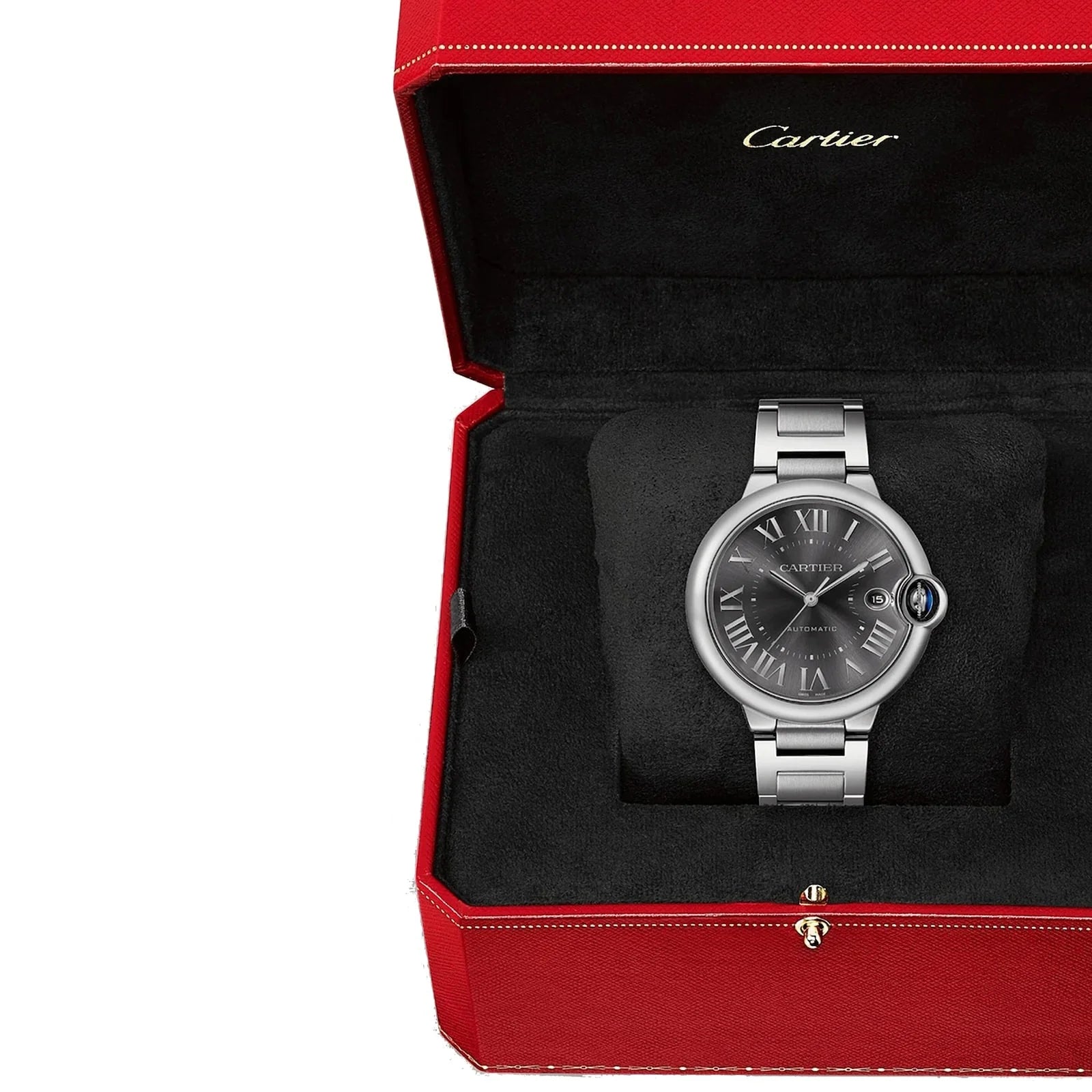 Unworn  Ballon Bleu De , Stainless Steel, 40Mm, Ref# WSBB0060, Box and Papers