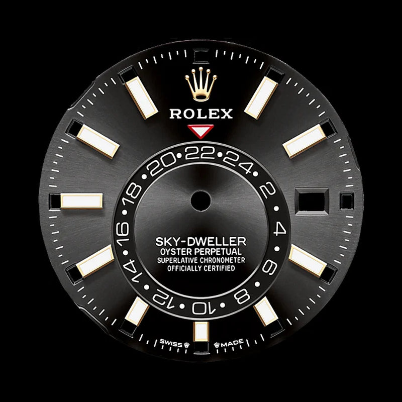 Sky-Dweller, 42Mm, 18K Yellow Gold, Ref# 336238-0002