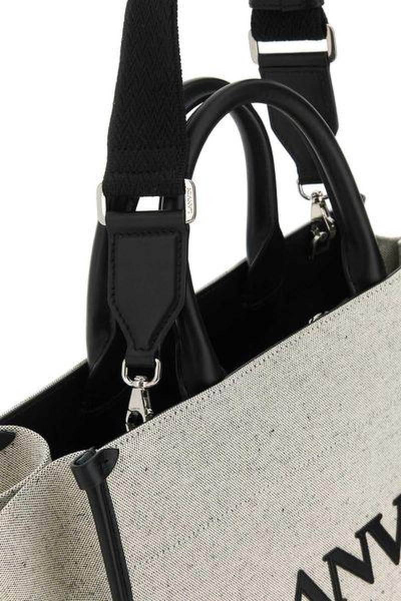 TWO-TONE CANVAS SMALL in & OUT SHOPPING BAG