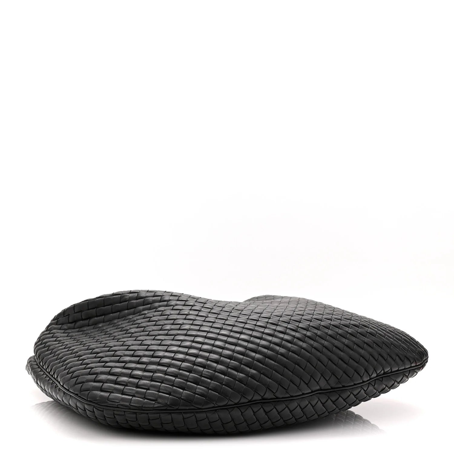 Supple Nappa Intrecciato Maxi Veneta Black