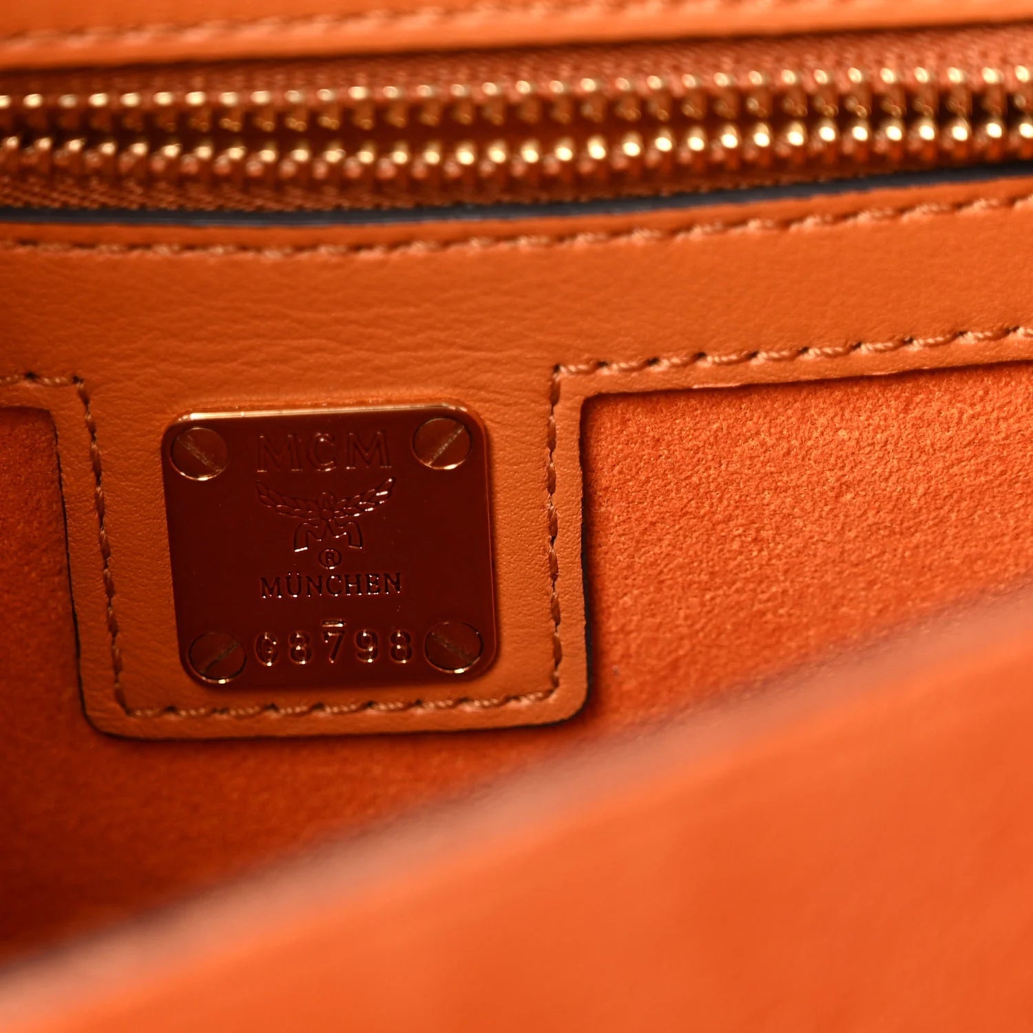 Visetos Patricia Crossbody Bag Cognac