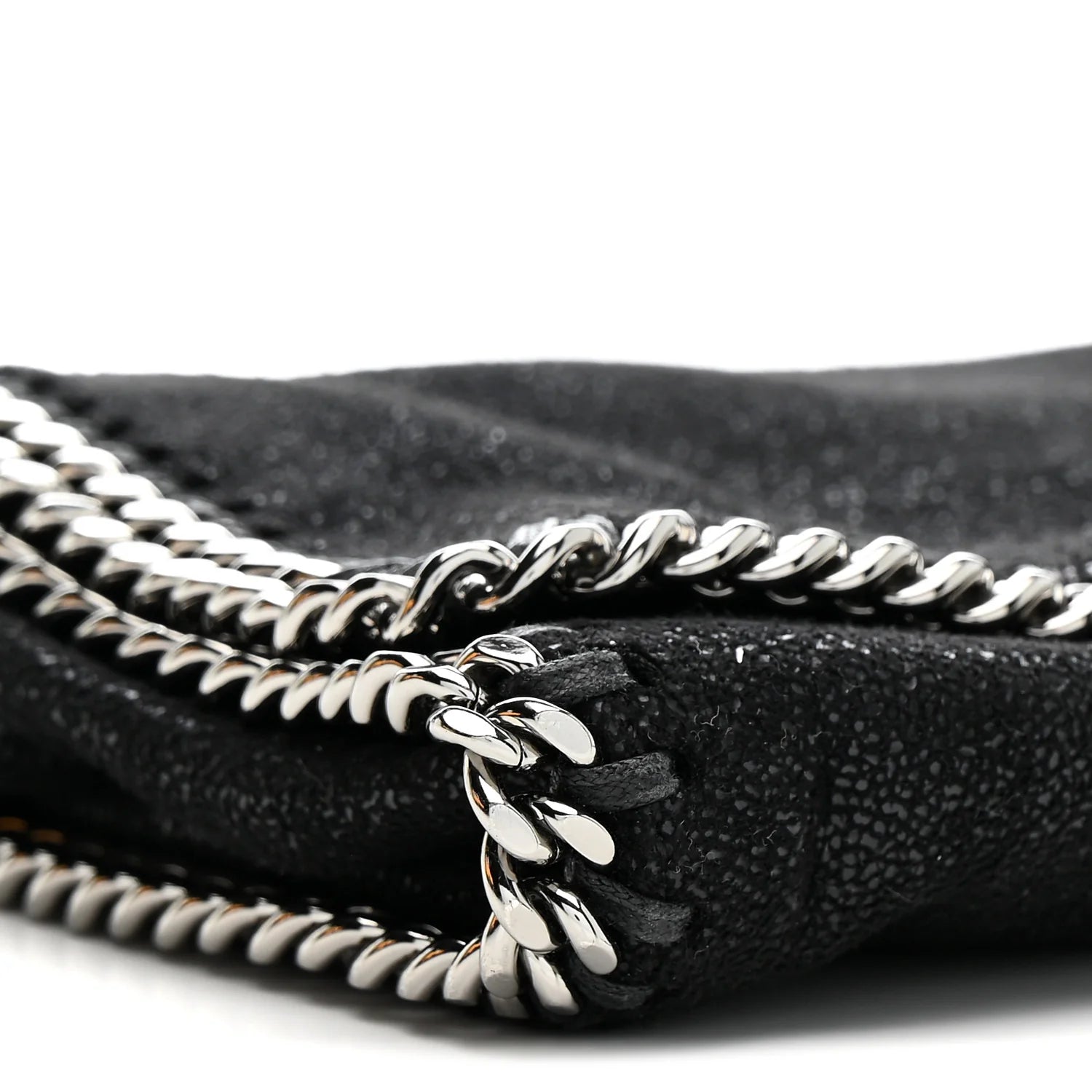 Shaggy Deer Falabella Crossbody Clutch Black